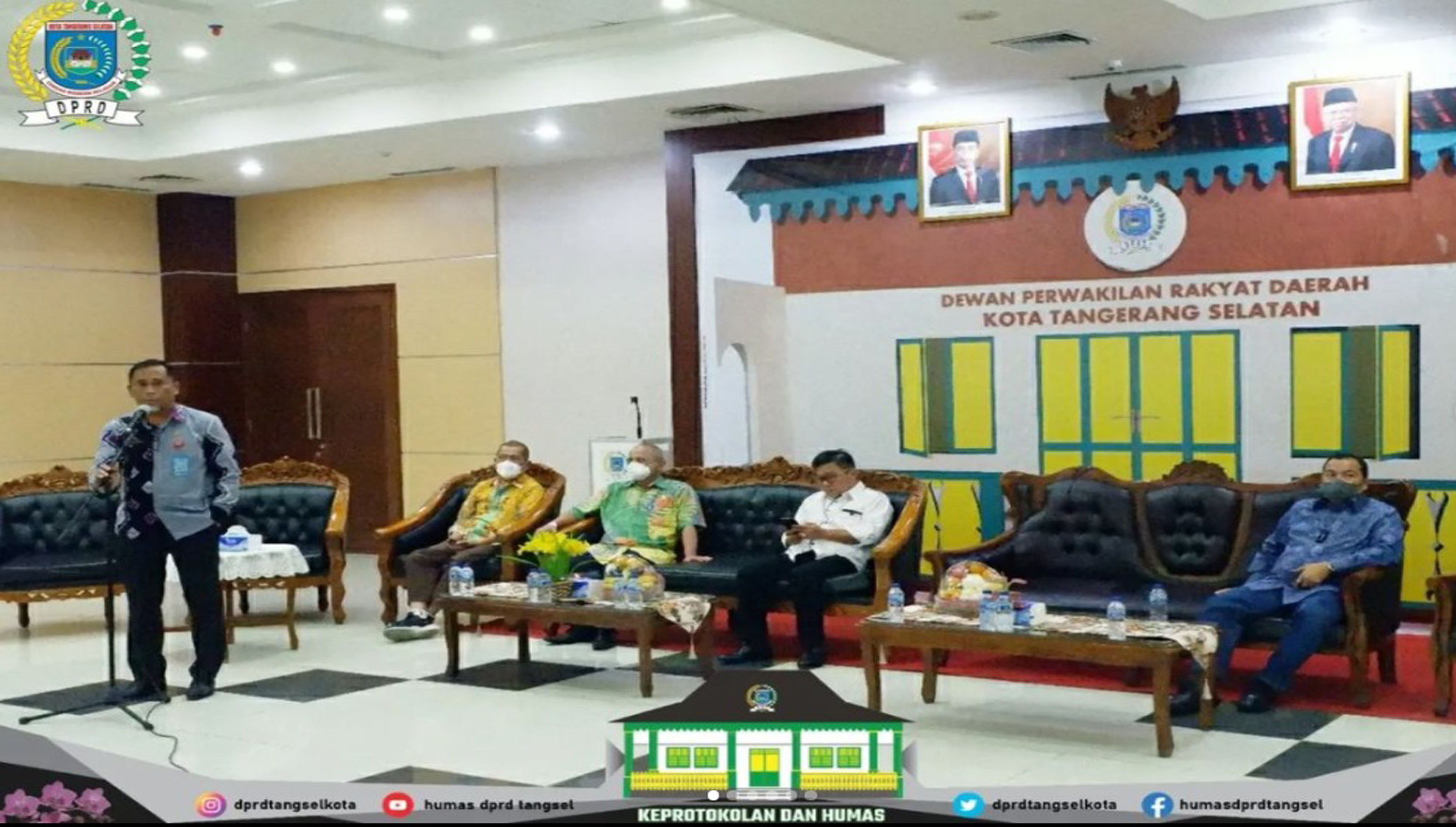 Sertijab di Lingkungan Sekretariat DPRD Kota Tangerang Selatan