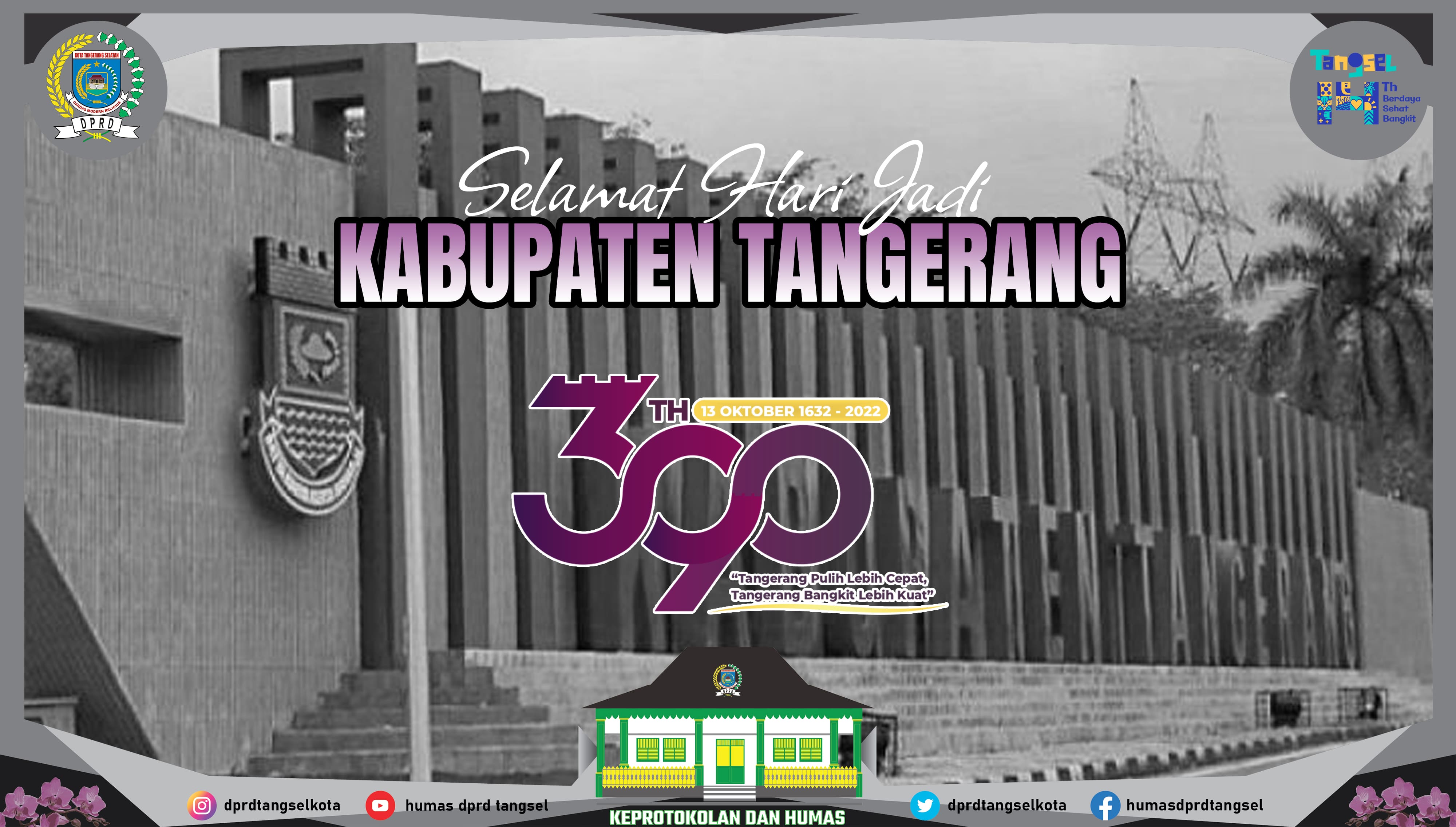 Selamat Hari Jadi Kabupaten Tangerang ke-390 Tahun