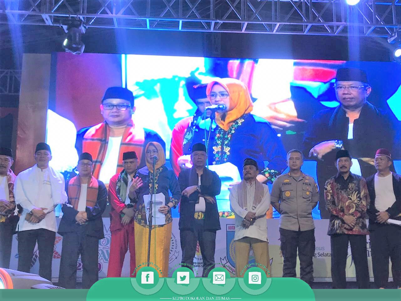 Pimpinan DPRD Turut Meriahkan Festival Lenong Betawi 2019