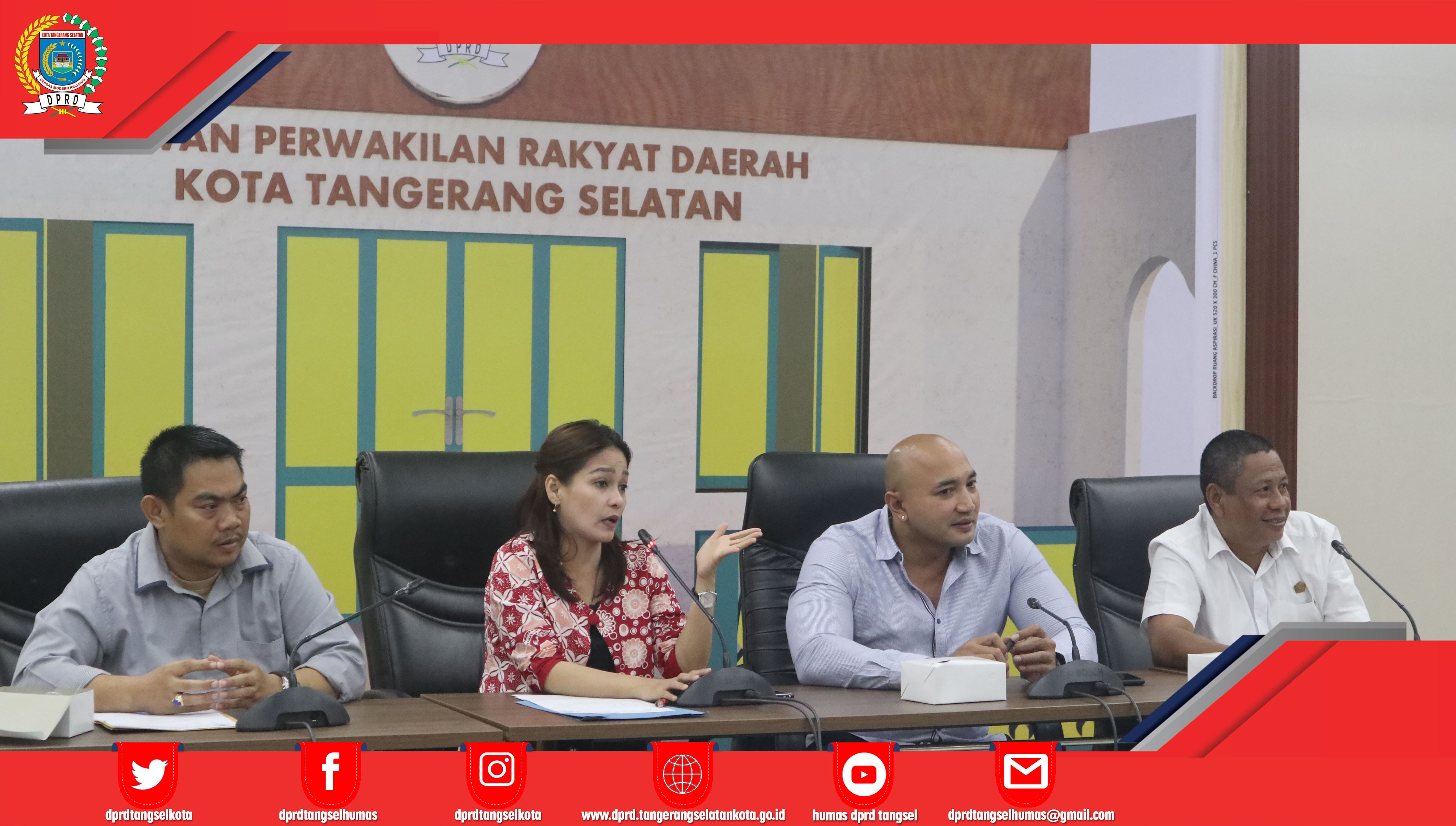 Ketua BK menerima Kunker DPRD Kota Denpasar dan DPRD Kab. Tangerang