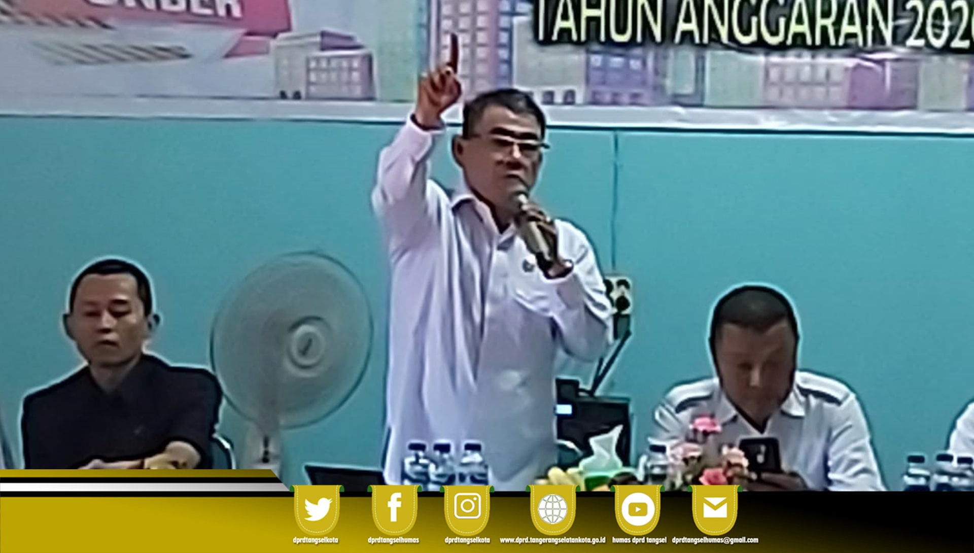 Ketua Komisi II Menjadi Narasumber Musrembang Kel. Sawah Baru Th. 2020