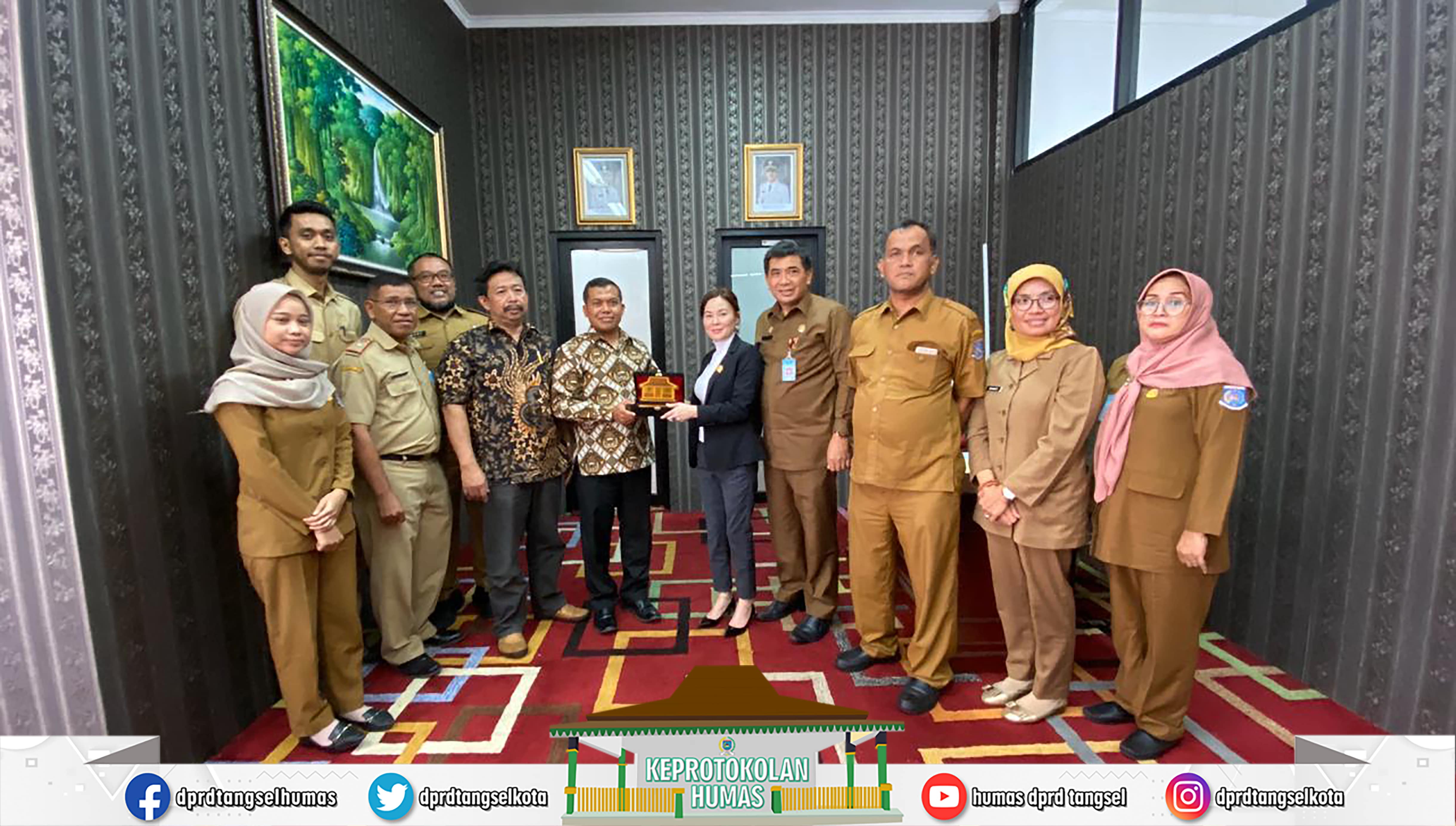 Wakil DPRD Li Claudia Chandra Konsultasi ke DPRD Kab. Bandung Barat