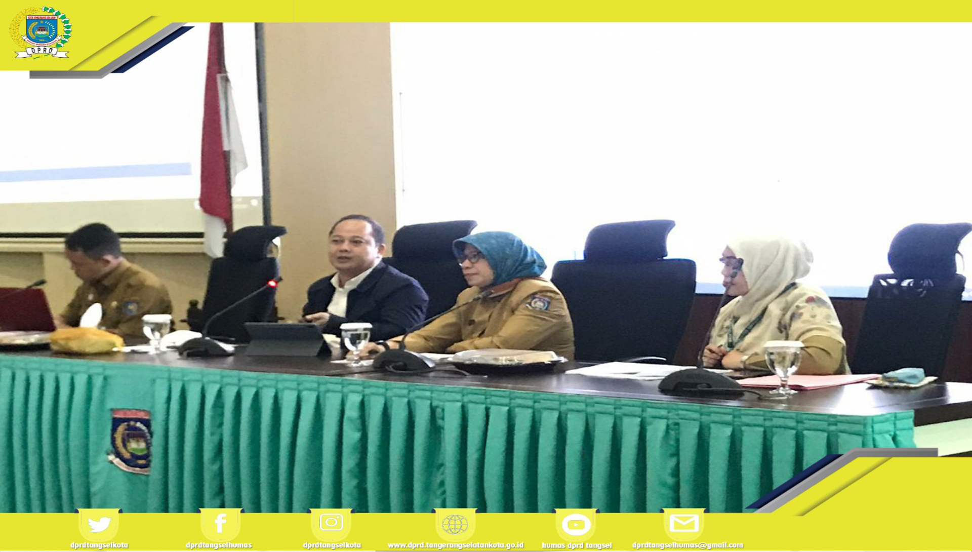 Ketua DPRD Kota Tangsel menjadi Narasumber pada Kegiatan DPMP3AKB