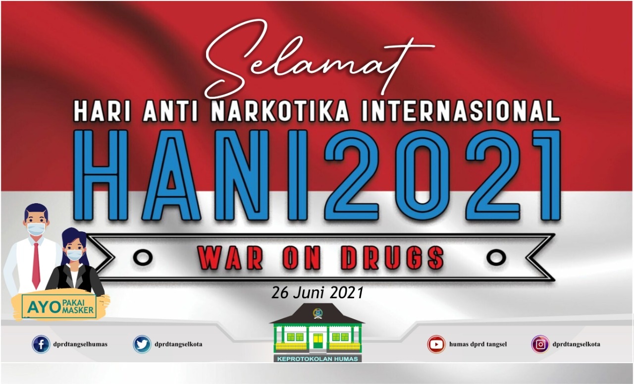 Memperingati Hari Anti Narkotika Internasional