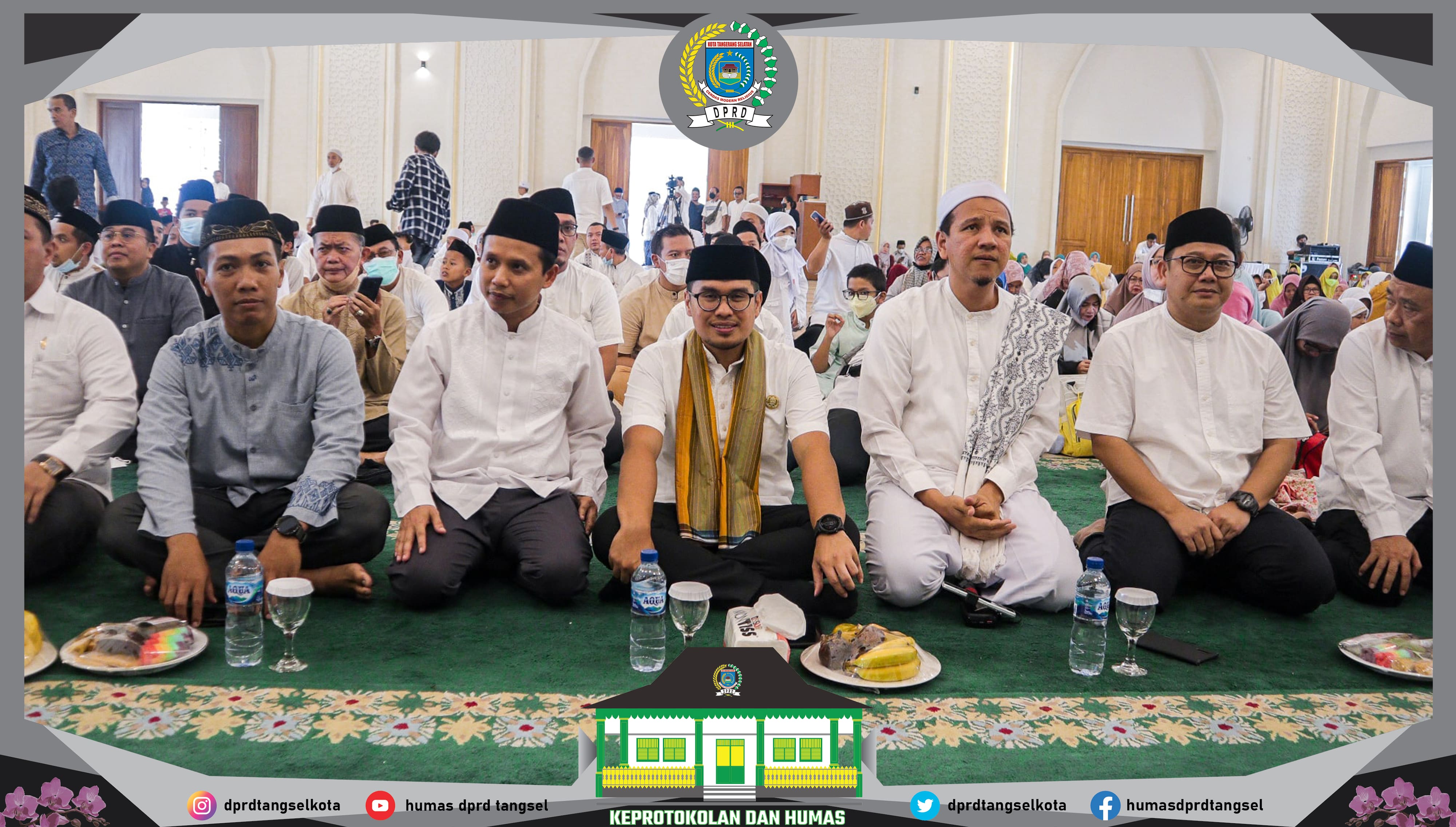 Pimpinan dan Anggota menghadiri Peringatan Tahun Baru Islam.
