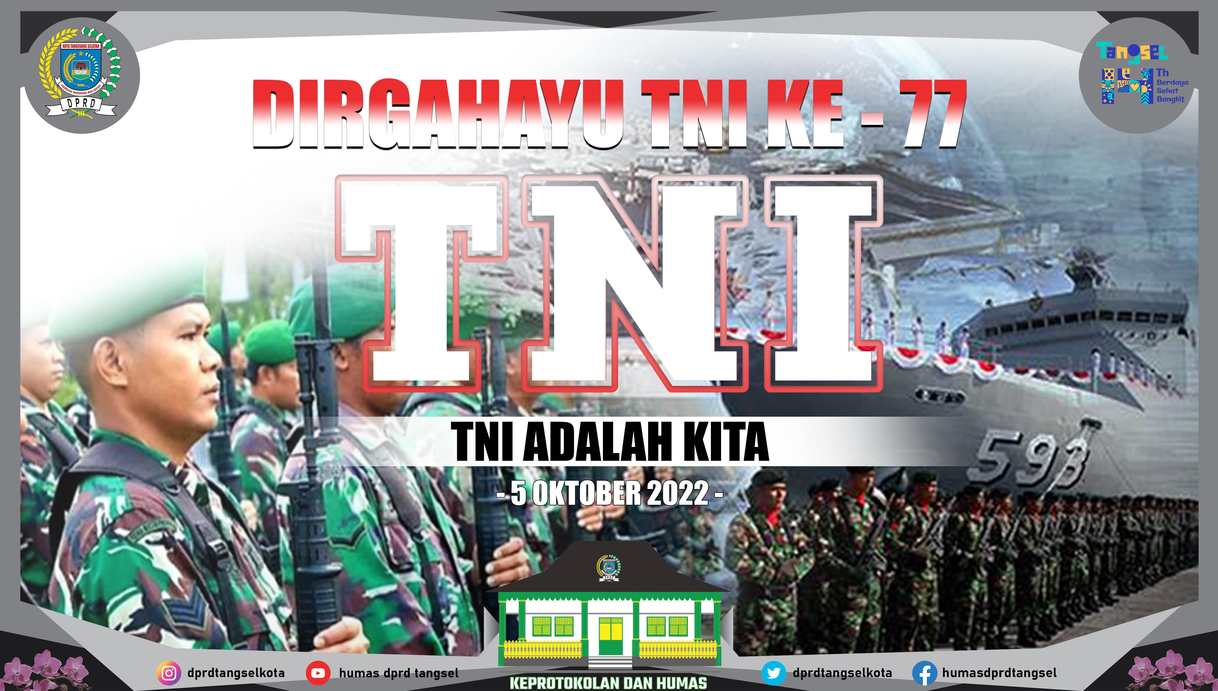 Dirgahayu ke-77 Tentara Republik Indonesia